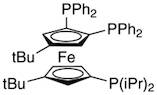 1',4-Bis(t-butyl)-1,2-bis(diphenylphosphino)-3'-(di-i-propylphosphino)ferrocene, 98% HiersoPHOS-1