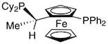 (S)-(+)-1-[(R)-2-(Diphenylphosphino)ferrocenyl]ethyldicyclohexylphosphine ethanol adduct, min. 97% (S)-(R)-JOSIPHOS