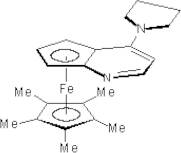 (R)-(+)-4-Pyrrolidinopyrindinyl(pentamethylcyclopentadienyl)iron, min. 98% (R)-PPY*