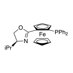 (S,S)-[2-(4'-i-Propyloxazolin-2'-yl)ferrocenyldiphenylphosphine, min. 97%