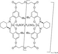 Cyclic-Oligo Bis[(1S,2S)-(-)-1,2-cyclohexanediamino-N,N’-bis(3,3’-di-t-butylsalicylidene) cobalt...