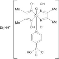Triethylammonium {chlorobis(dimethylglyoximato)(4-hydrogenphosphonatepyridinyl) cobaltate(III)}