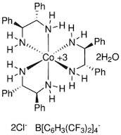 λ-Tris[(1S,2S)-1,2-diphenyl-1,2-ethanediamine]cobalt(III) chloride tetrakis[3,5-bis(trifluoromethy…