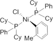 Chlorobis(dicyclohexylphenylphosphino)(2-methylphenyl)nickel(II), 99%