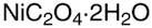 Nickel(II) oxalate dihydrate (99.998%-Ni) PURATREM