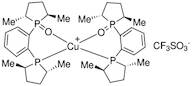 Bis{[1-(2R,5R)-2,5-dimethylphospholanyl]-[2-(2R,5R)-2,5-dimethylphospholanyl-1-oxide]benzene}copper(I) trifluoromethanesulfonate, min. 97%