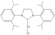 Chloro[1,3-bis(2,6-di-i-propylphenyl)imidazol-2-ylidene]copper(I), 98%