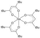 Tris(2,2,6,6-tetramethyl-3,5-heptanedionato)gallium(III), 99% (99.999%-Ga) [Ga(TMHD)3] PURATREM