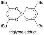 Bis(2,2,6,6-tetramethyl-3,5-heptanedionato)strontium triglyme adduct (99.99%-Sr) PURATREM