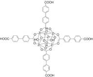 Zirconium biphenyldicarboxylate MOF (UiO-66-BPDC/UiO-67, BPDC:Zr=0.9-1.0)