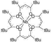 Tetrakis(2,2,6,6-tetramethyl-3,5-heptanedionato)niobium(IV), 99% [Nb(TMHD)4]