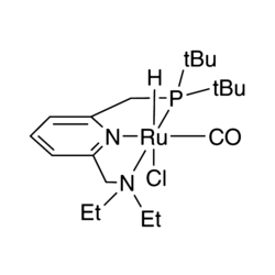 Carbonylchlorohydrido[6-(di-t-butylphosphinomethyl)-2-(N,N-diethylaminomethyl)pyridine]ruthenium(II), min. 98% (Milstein Catalyst Precursor)