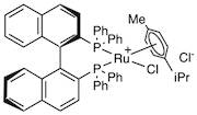 Chloro[(R)-(+)-2,2'-bis(diphenylphosphino)-1,1'-binaphthyl](p-cymene)ruthenium(II) chloride [RuCl(p-cymene)((R)-binap)]Cl