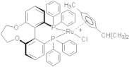 Chloro{(R)-(-)-1,13-bis(diphenylphosphino)-7,8-dihydro-6H-dibenzo[f,h][1,5]dioxonin}(p-cymene)ruthenium(II) chloride (R)-C3-TUNEPHOS-Ru