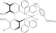 Chloro[(S)-(-)-5,5'-dichloro-6,6'-dimethoxy-2,2'-bis(diphenylphosphino)-1,1'-biphenyl](p-cymene)ruthenium(II) chloride CH2Cl2 adduct