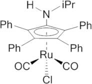 Chlorodicarbonyl[1-(i-propylamino)-2,3,4,5-tetraphenylcyclopentadienyl]ruthenium(II), min. 95%