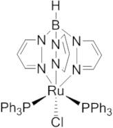 Chloro[hydrotris(pyrazol-1-yl)borato]bis(triphenylphosphine)ruthenium(II) ethanol adduct