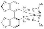 Diacetato[(S)-(-)-5,5'-bis(diphenylphosphino)-4,4'-bi-1,3-benzodioxole]ruthenium(II) Ru(OAc)₂[(S...