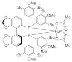 Diacetato{(S)-(+)-5,5'-bis[di(3,5-di-t-butyl-4-methoxyphenyl)phosphino]-4,4'-bi-1,3-benzodioxole}r…