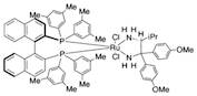 Dichloro{(R)-(+)-2,2'-bis[di(3,5-xylyl)phosphino]-1,1'-binaphthyl}[(2R)-(-)-1,1-bis(4-methoxyphenyl)-3-methyl-1,2-butanediamine]ruthenium(II) RuCl2[(R)-xylbinap][(R)-daipen]