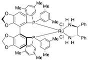 Dichloro{(S)-(-)-5,5'-bis[di(3,5-xylyl)phosphino]-4,4'-bi-1,3-benzodioxole}[(1S,2S)-(-)-1,2-diphenylethylenediamine]ruthenium(II) RuCl2[(S)-dm-segphos®][(S,S)-dpen]