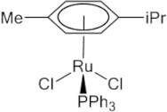 Dichloro(p-cymene)triphenylphosphineruthenium(II) dichloromethane adduct, min. 98%