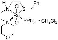 Dichloro[rel-[N(R)]-N-[2-[(R)-(phenylmethyl)thio-κS]ethyl]-4-morpholineethanamine-κNN4,κN4](triphenylphosphine)ruthenium(II), compd. with dichloromethane