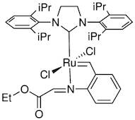Dichloro(1,3-di-i-propylphenylimidazolidin-2-ylidene){2-[(ethoxy-2-oxoethylidene)amino]benzylidene} ruthenium(II) HeatMet SIPr
