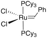 Benzylidene-bis(tricyclohexylphosphine)dichlororuthenium, 97% [Grubbs Catalyst Gen. 1]