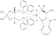 Dichloro[(4S,5S)-(+)-4,5-bis(diphenylphosphinomethyl)-2,2-dimethyl-1,3-dioxolane][(S)-(-)-2-(α-methylmethanamine)-1H-benzimidazole]ruthenium(II), min. 98%
