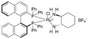 Chloro[(S)-2,2'-bis(diphenylphosphino)-1,1'-binaphthyl][(1S,2S)-cyclohexane-1,2-diamine]ruthenium(II) tetrafluoroborate, min. 97%