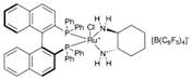 Chloro[(S)-2,2'-bis(diphenylphosphino)-1,1'-binaphthyl][(1S,2S)-cyclohexane-1,2-diamine]ruthenium(II) tetrakis(pentafluorophenyl)borate, min. 97%