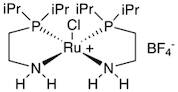 Chlorobis[2-(di-i-propylphosphino)ethanamine]ruthenium(II) tetrafluoroborate, min. 97%