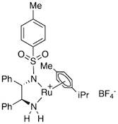 {[(1S,2S)-2-Amino-1,2-diphenylethyl](4-toluenesulfonyl)amido}(p-cymene)ruthenium(II) tetrafluorobo…