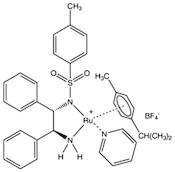 {[(1S,2S)-2-Amino-1,2-diphenylethyl](4-toluenesulfonyl)amido}(p-cymene)(pyridine)ruthenium(II) tetrafluoroborate, min. 97%