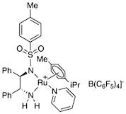 {[(1R,2R)-2-Amino-1,2-diphenylethyl](4-toluenesulfonyl)amido}(p-cymene)(pyridine)ruthenium(II) tet…