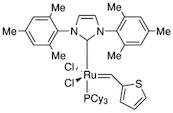 Tricyclohexylphosphine[1,3-bis(2,4,6-trimethylphenyl)imidazol-2-ylidene][2-thienylmethylene]ruthenium(II) dichloride, min. 95% [catMETium® RF 2]