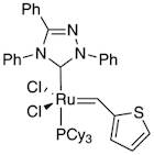 Tricyclohexylphosphine[2,4-dihydro-2,4,5-triphenyl-3H-1,2,4-triazol-3-ylidene][2-thienylmethylene]ruthenium(II) dichloride, min. 95% [catMETium® RF 4]