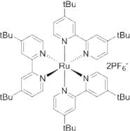 Tris[4,4'-bis(t-butyl)-2,2'-bipyridine]ruthenium(II) hexafluorophosphate, 95%