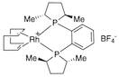 (-)-1,2-Bis((2R,5R)-2,5-dimethylphospholano)benzene(1,5-cyclooctadiene)rhodium(I) tetrafluoroborate, 98+% (R,R)-Me-DUPHOS-Rh