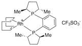 (+)-1,2-Bis((2S,5S)-2,5-dimethylphospholano)benzene(1,5-cyclooctadiene)rhodium(I)trifluoromethanesulfonate, 98+% (S,S)-Me-DUPHOS-Rh