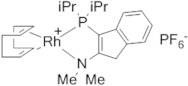 3-Di-i-propylphosphino-2-(N,N-dimethylamino)-1H-indene(1,5-cyclooctadiene)rhodium(I) hexafluoropho…