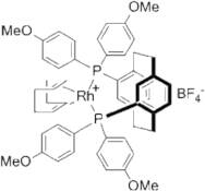 (R)-4,12-Bis(4-methoxyphenyl)-[2.2]-paracyclophane(1,5-cyclooctadiene)rhodium(I) tetrafluoroborate, min. 97%
