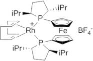 1,1’-Bis((2R,5R)-2,5-di-i-propylphospholano)ferrocene(cyclooctadiene)rhodium(I) tetrafluoroborate