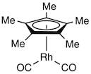 Dicarbonyl(pentamethylcyclopentadienyl)rhodium(I), 99% (99.9%-Rh)