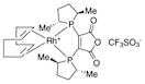 (-)-2,3-Bis[(2R,5R)-2,5-dimethylphospholanyl]maleic anhydride(1,5-cyclooctadiene)rhodium(I) trifluoromethanesulfonate, min. 97% [catASium® M(R)RhOTf]