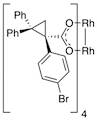 Tetrakis[(R)-(-)-[(1R)-1-(4-bromophenyl)-2,2-diphenylcyclopropanecarboxylato]dirhodium(II) Rh2(R-BTPCP)4