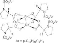 Tetrakis[(S)-(-)-N-(p-dodecylphenylsulfonyl)prolinato]dirhodium(II) Rh₂(S-DOSP)₄