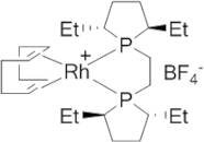 1,2-Bis((2R,5R)-2,5-diethylphospholano)ethane(cyclooctadiene)rhodium(I) tetrafluoroborate