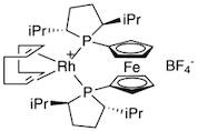 1,1’-Bis((2S,5S)-2,5-di-i-propylphospholano)ferrocene(cyclooctadiene)rhodium(I) tetrafluoroborate